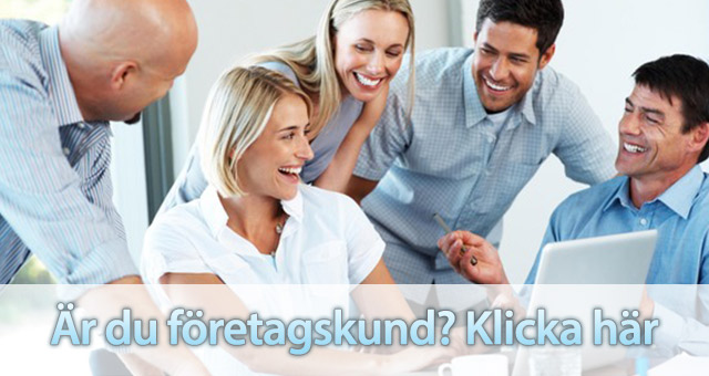 �r du f�retagskund? Klicka h�r